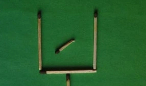 Муха в бокале: загадка со спичками